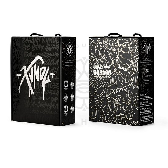 Купить Alpha Hookah - Model X VNDL Azure (Шахта+Шланг+Мундштук+Блюдце)