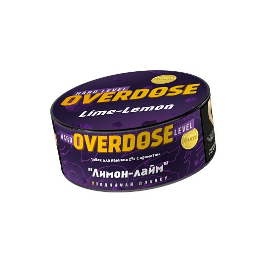 Купить Overdose - Lime-Lemon (Лимон-Лайм) 100г