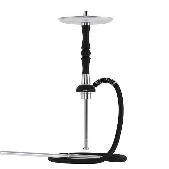 Купить Mattpear - Simple S Pro Black Шахта с шариком (Шахта + Шланг + Мундштук + Блюдце)