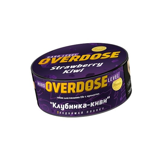 Купить Overdose - Strawberry-Kiwi (Клубника-Киви) 100г