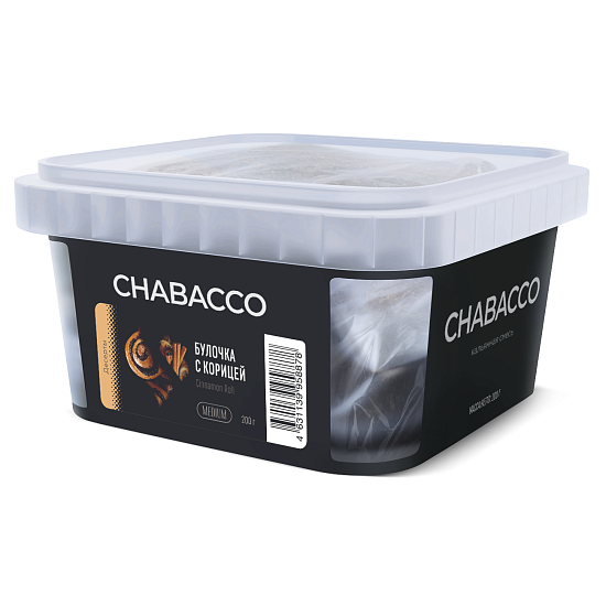 Купить Chabacco MEDIUM - Cinnamon Roll (Булочка с Корицей) 200г