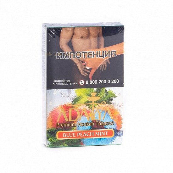 Купить Adalya - Blue Peach Mint (Черника, персик, мята) 50г