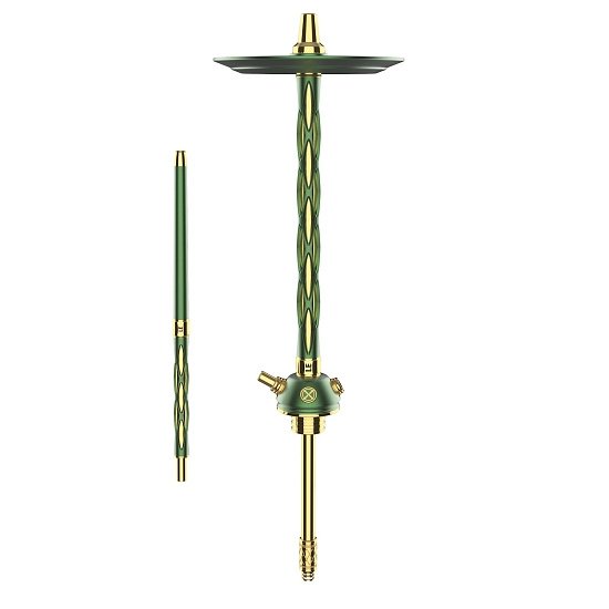 Купить Blade Hookah - One M Green-Gold (Шахта + Мундштук)
