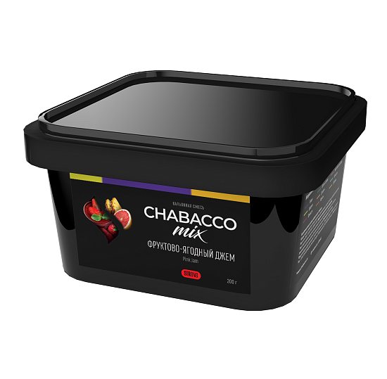 Купить Chabacco STRONG MIX - Pink Jam (Фруктово - ягодный джем) 200г