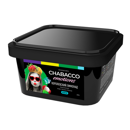 Купить Chabacco MEDIUM - Emotions Royal Lemonade (Королевский Лимонад) 200г