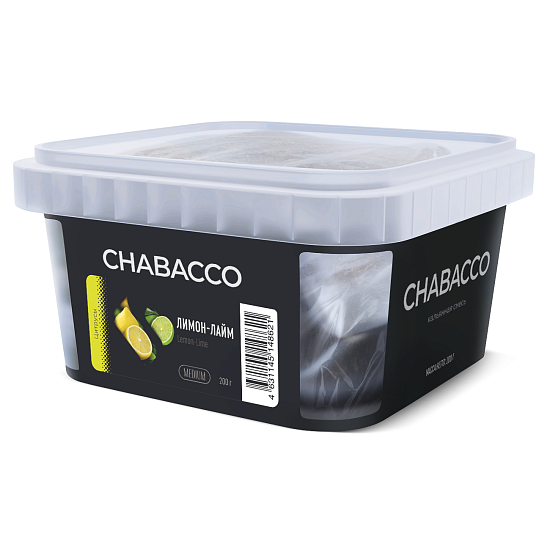 Купить Chabacco MEDIUM - Lemon-Lime (Лимон-Лайм) 200г