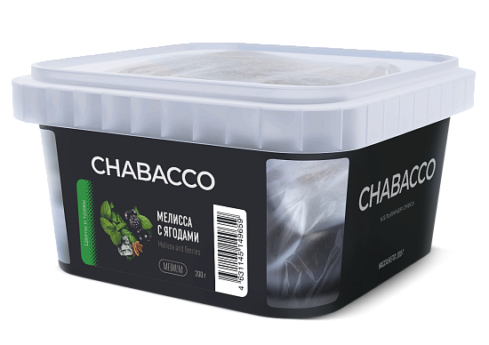 Купить Chabacco MEDIUM - Melissa and Berries (Мелисса с ягодами) 200г