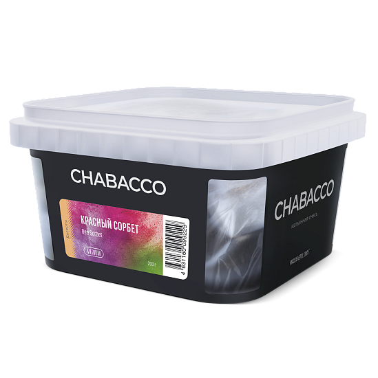 Купить Chabacco MEDIUM - Red Sorbet (Красный Сорбет) 200г
