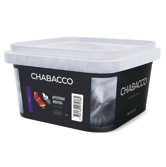Купить Chabacco MEDIUM - Watermelon Gum (Арбузная жвачка) 200г