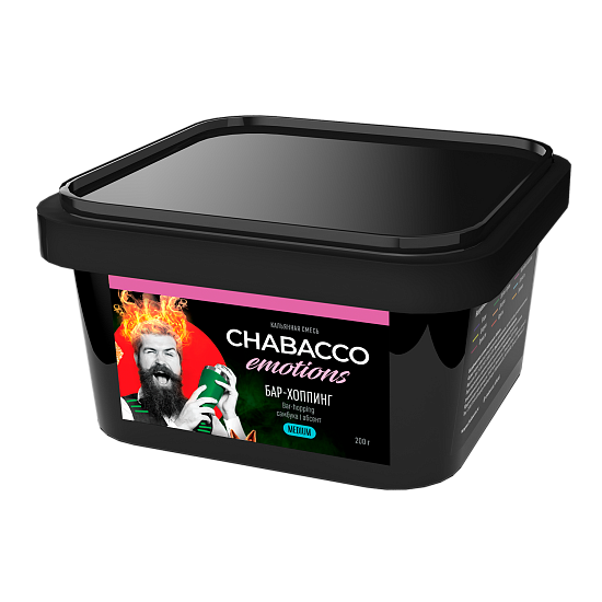 Купить Chabacco MEDIUM - Emotions Bar-Hopping (Бар-Хоппинг) 200г