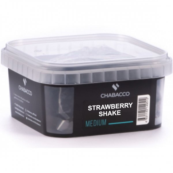 Купить Chabacco MEDIUM - Strawberry Shake (Клубничный Шейк) 200г