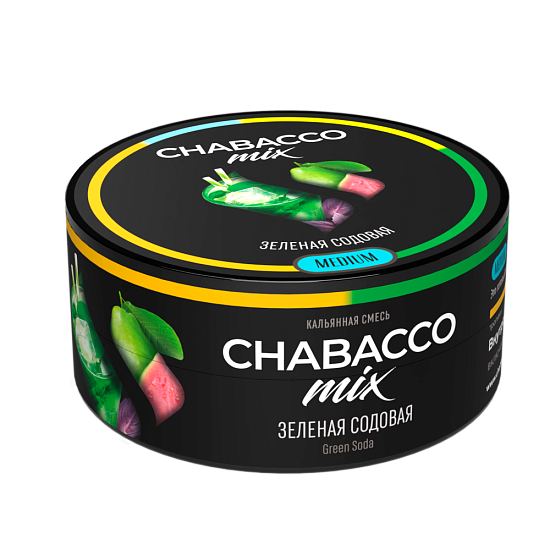 Купить Chabacco MEDIUM MIX - Green Soda (Зеленая Содовая) 25г