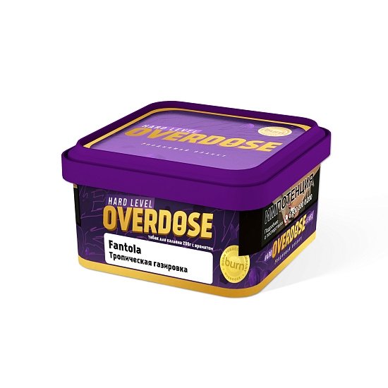 Купить Overdose - Fantola (Тропическая газировка) 200г