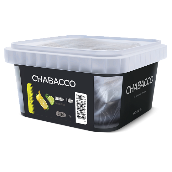 Купить Chabacco STRONG - Lemon-Lime (Лимон-Лайм) 200г