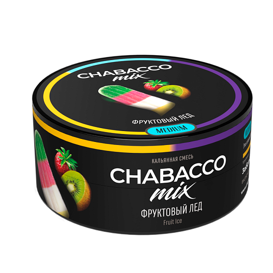 Купить Chabacco MEDIUM MIX - Fruit Ice (Фруктовый лед) 25г