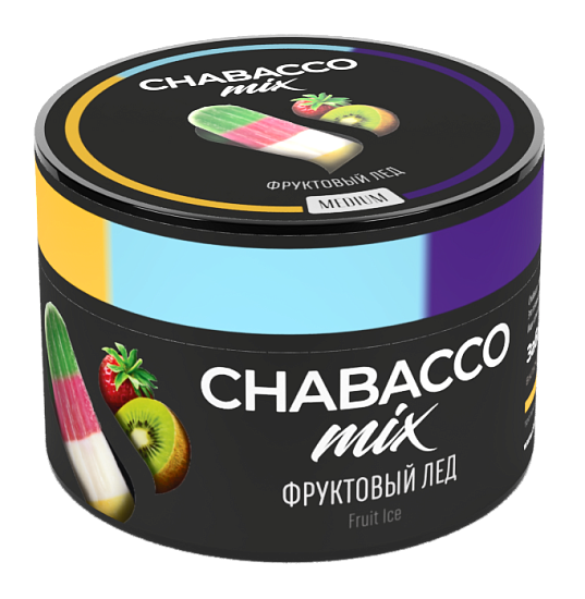 Купить Chabacco MEDIUM MIX - Fruit Ice (Фруктовый лед) 50г