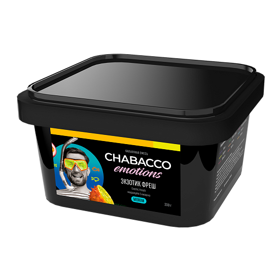 Купить Chabacco MEDIUM - Emotions Exotic Fresh (Экзотик Фреш) 200г