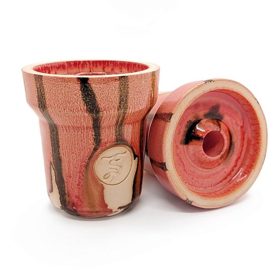 Купить Чаша ST - Phunnel Glaze Красная с полосками