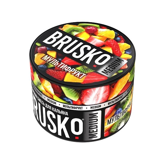 Купить Brusko Medium - Мультифрукт 250г