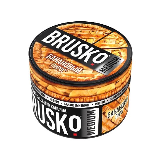 Купить Brusko Medium - Банановый пирог 250г