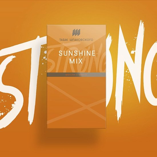 Купить Шпаковского - STRONG Sunshine Mix (Мюсли с манго) 40г