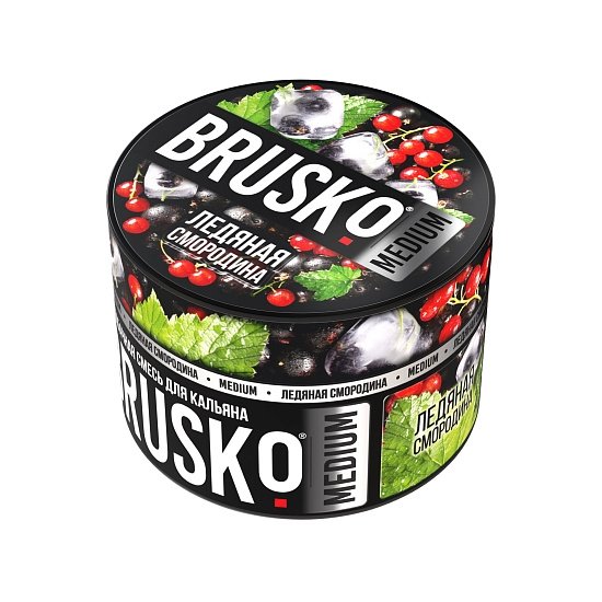 Купить Brusko Medium - Ледяная смородина 250г