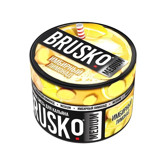 Купить Brusko Medium - Имбирный лимонад 250г