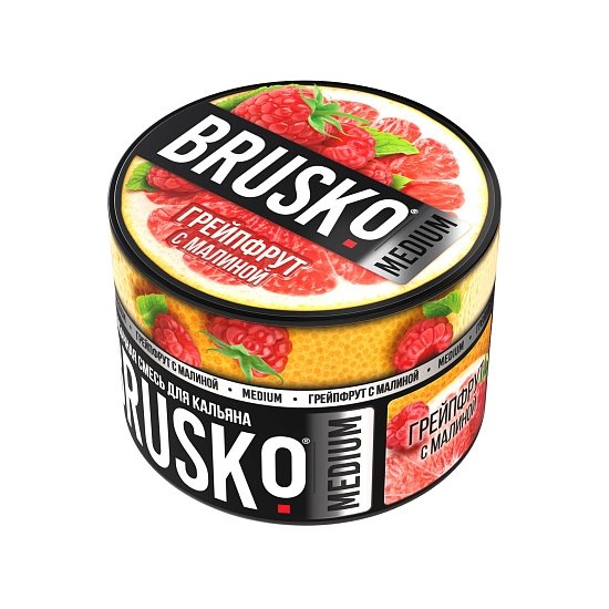 Купить Brusko Medium - Грейпфрут с малиной 250г