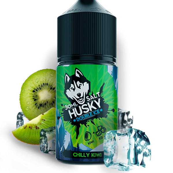 Купить Husky Salt Double Ice Strong - Chilly Kiwi (Ледяной киви) 30мл