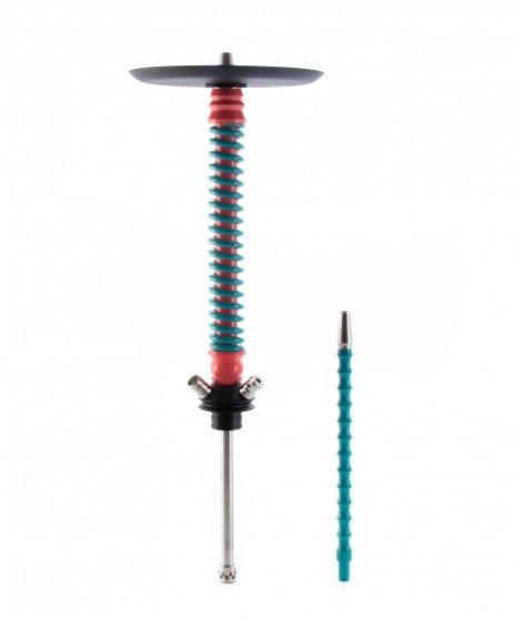 Купить Mamay Custom V3 №12 Coilovers Пружина:Морская волна / Шахта:Розовый (Шахта + Мундштук + Блюдце)