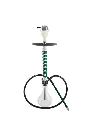 Купить Mamay Custom V3 №12 Coilovers Пружина:Салат / Шахта:Белый (Шахта + Мундштук + Блюдце)