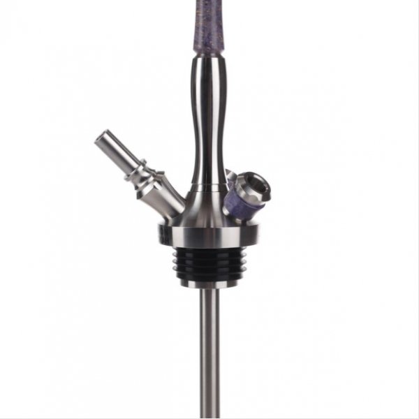 Купить Union Hookah Fibonacci Стаб. Дерево Фиолетовый (Шахта + Мундштук + Шланг + Блюдце)