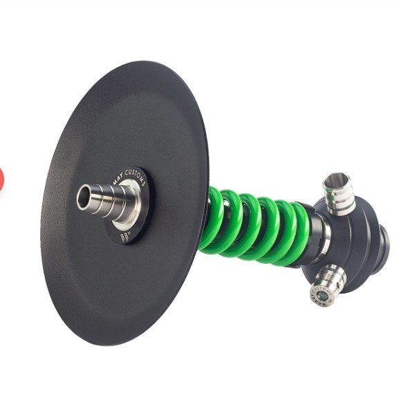 Купить Mamay Custom Coilovers Micro - Пружина:Салатовый / Шахта:Черный (Шахта + Мундштук + Блюдце)