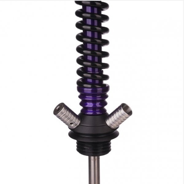 Купить Mamay Custom V3 №12 Coilovers Пружина:Черный / Шахта:Фиолетовый (Шахта + Мундштук + Блюдце)