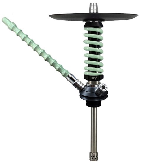 Купить Mamay Custom Coilovers Micro Пружина:Мята / Шахта:Черный (Шахта + Мундштук + Блюдце)