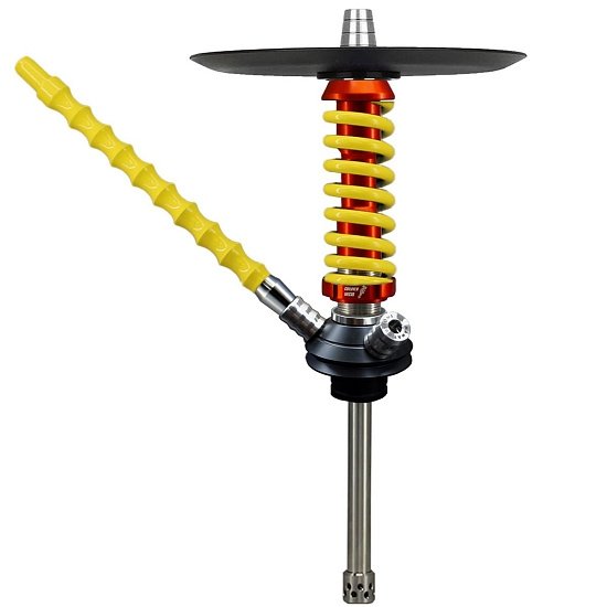 Купить Mamay Custom Coilovers Micro Пружина:Желтый / Шахта:Красный (Шахта + Мундштук + Блюдце)