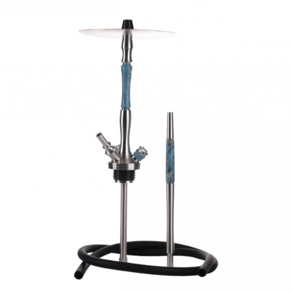 Купить Union Hookah Fibonacci Синий (Шахта + Мундштук + Шланг + Блюдце)