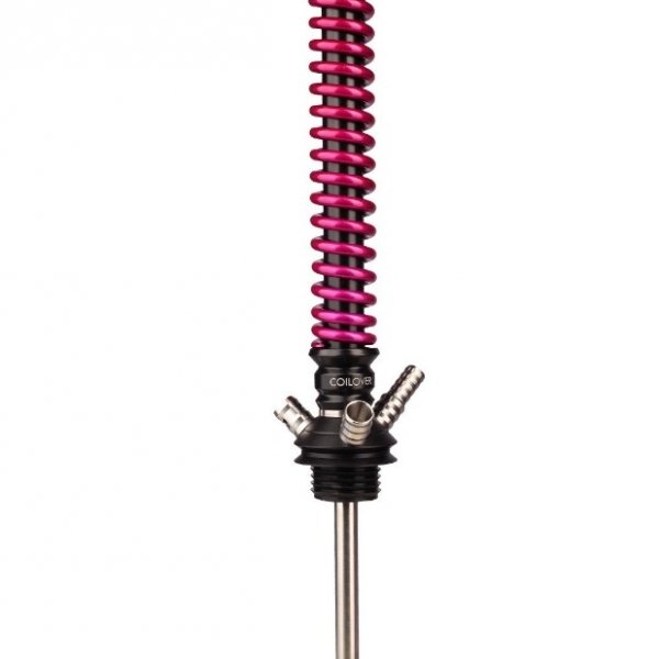 Купить Mamay Custom V3 №12 Coilovers Пружина:Розовый лак / Шахта:Черный (Шахта + Мундштук + Блюдце)