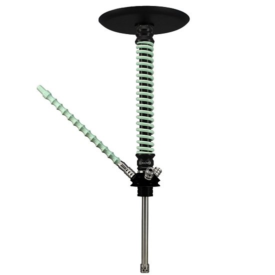 Купить Mamay Custom V3 №12 Coilovers Пружина:Мята / Шахта:Черный (Шахта + Мундштук + Блюдце)