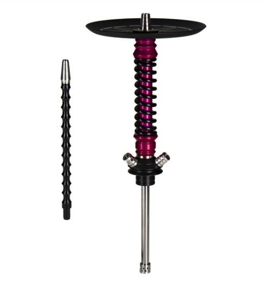 Купить Mamay Custom Coilovers Mini - Пружина:Черный / Шахта:Розовый Лак (Шахта + Мундштук + Блюдце)