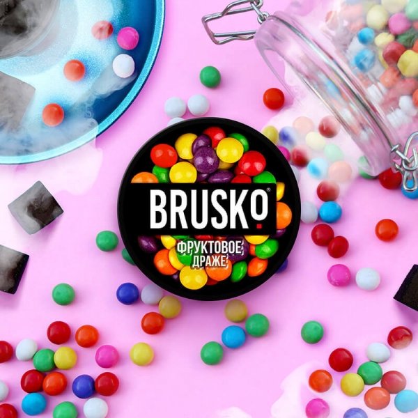 Купить Brusko Zero - Фруктовое драже 250г