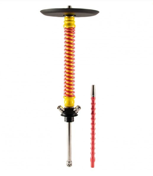 Купить Mamay Custom V3 №12 Coilovers Пружина:Розовый / Шахта:Желтый (Шахта + Мундштук + Блюдце)