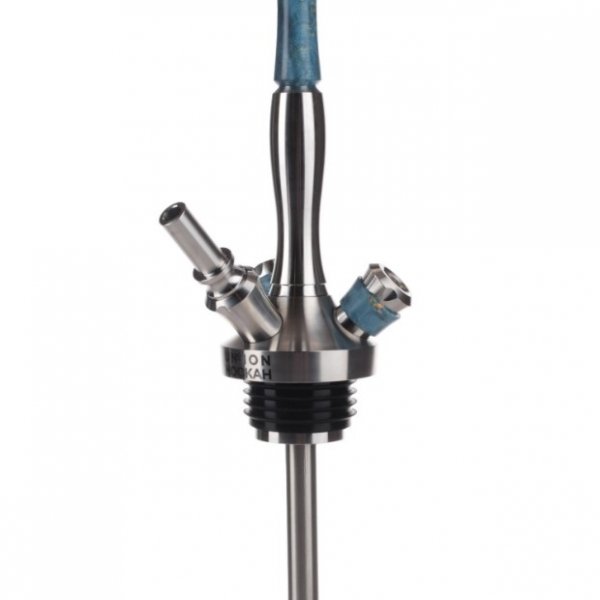 Купить Union Hookah Fibonacci Синий (Шахта + Мундштук + Шланг + Блюдце)