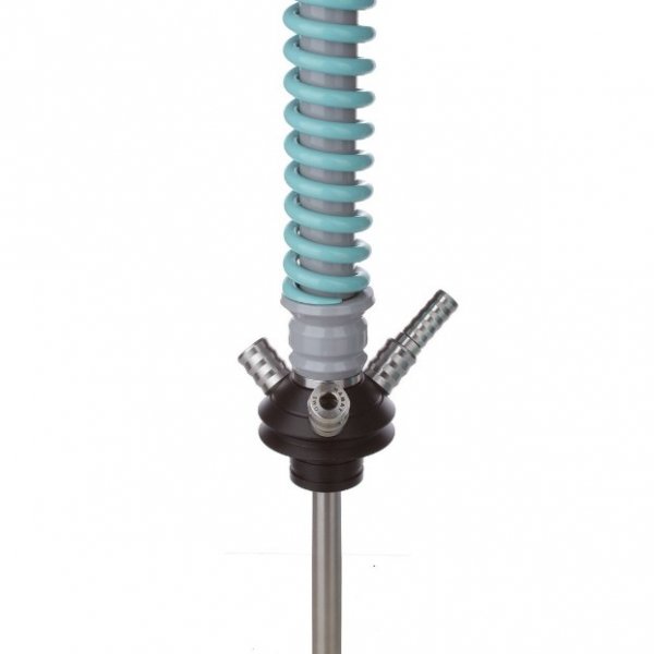 Купить Mamay Custom V3 №12 Coilovers Пружина:Мятный / Шахта:Серый (Шахта + Мундштук + Блюдце)