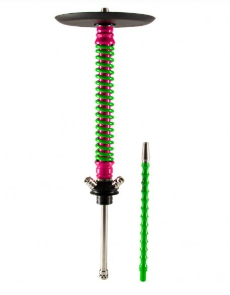 Купить Mamay Custom V3 №12 Coilovers Пружина:Зеленый / Шахта:Фуксия (Шахта + Мундштук + Блюдце)