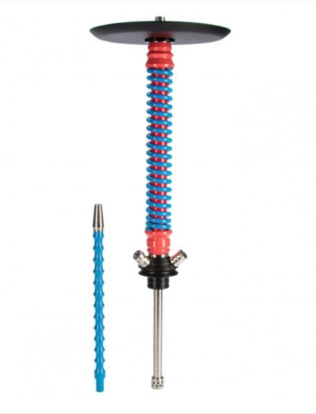 Купить Mamay Custom V3 №12 Coilovers Пружина:Голубой / Шахта:Розовый (Шахта + Мундштук + Блюдце)