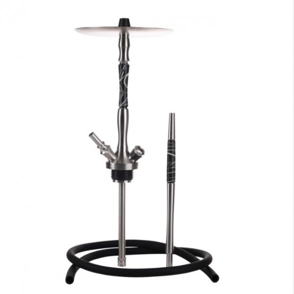 Купить Union Hookah Fibonacci Акрил Черный (Шахта + Мундштук + Шланг + Блюдце)