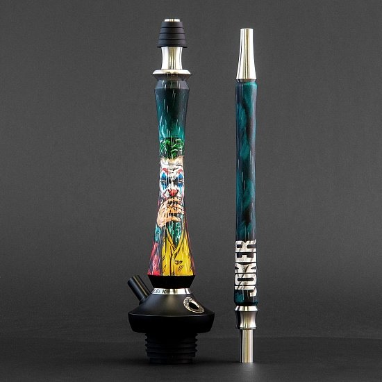 Купить Union Hookah Sleek Комикс Джокер Рест (Шахта + Мундштук + Блюдце)