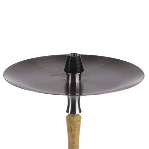 Купить Union Hookah Fibonacci Стаб. Дерево Желтый (Шахта + Мундштук + Шланг + Блюдце)