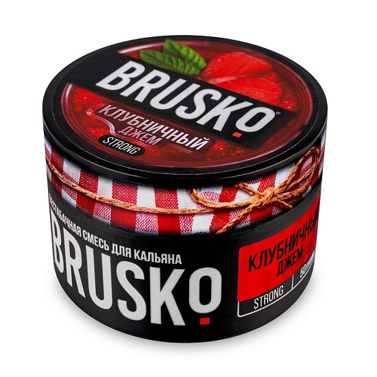 Купить Brusko Strong - Клубничный джем 50г